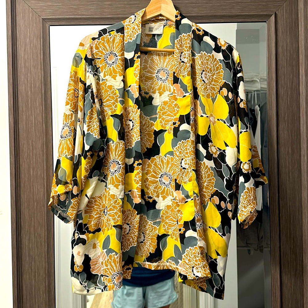 3/4 Sleeve Kimono Top